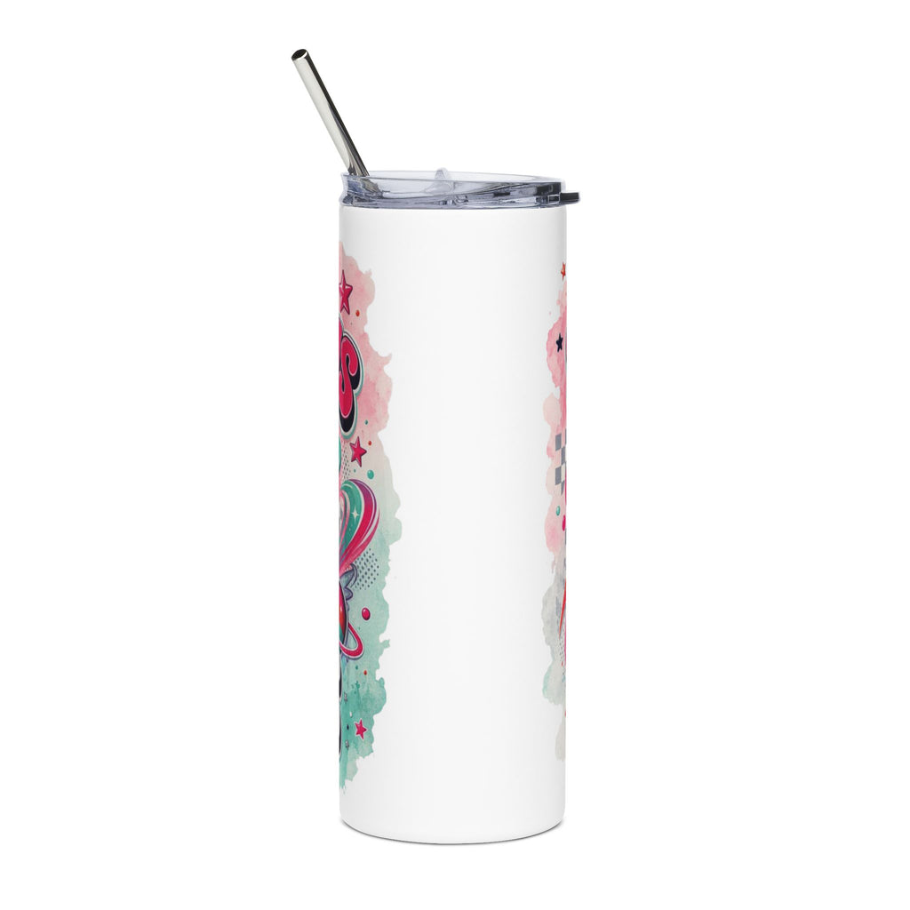 Sagittarius Pride 20oz Stainless Steel Tumbler – Astrological LGBTQ+ Zodiac Travel Mug