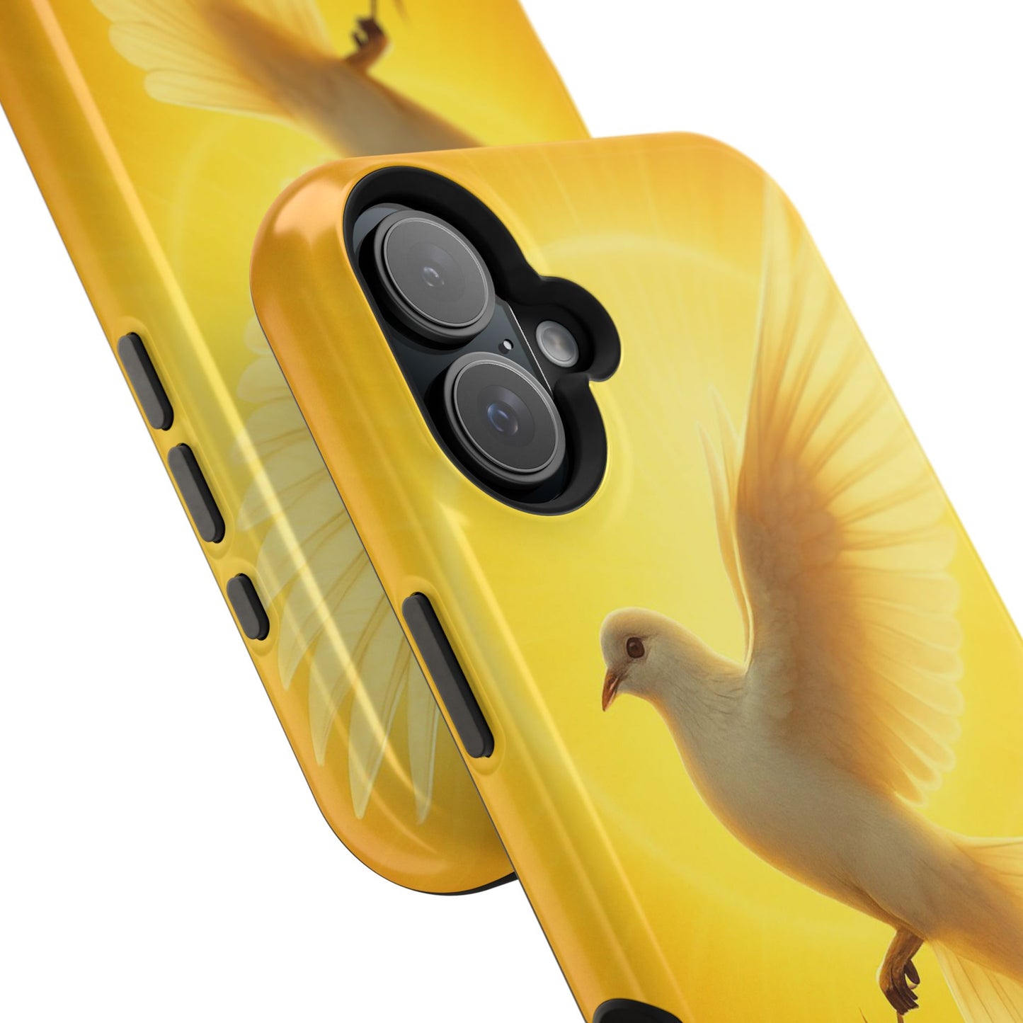Golden Dove Magnetic Impact-Resistant Phone Case