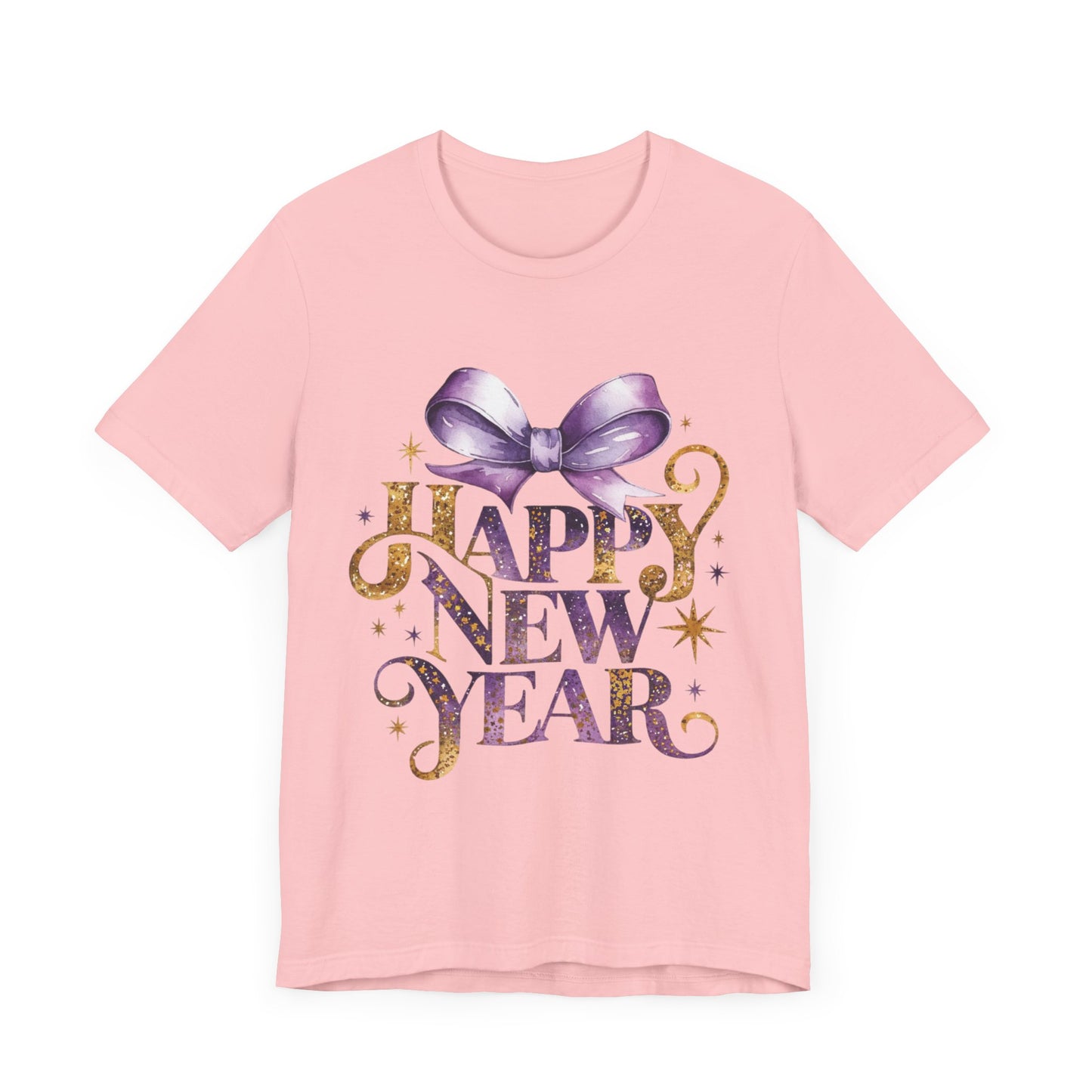 Happy New Year Unisex Jersey Tee - Festive Celebratory Shirt