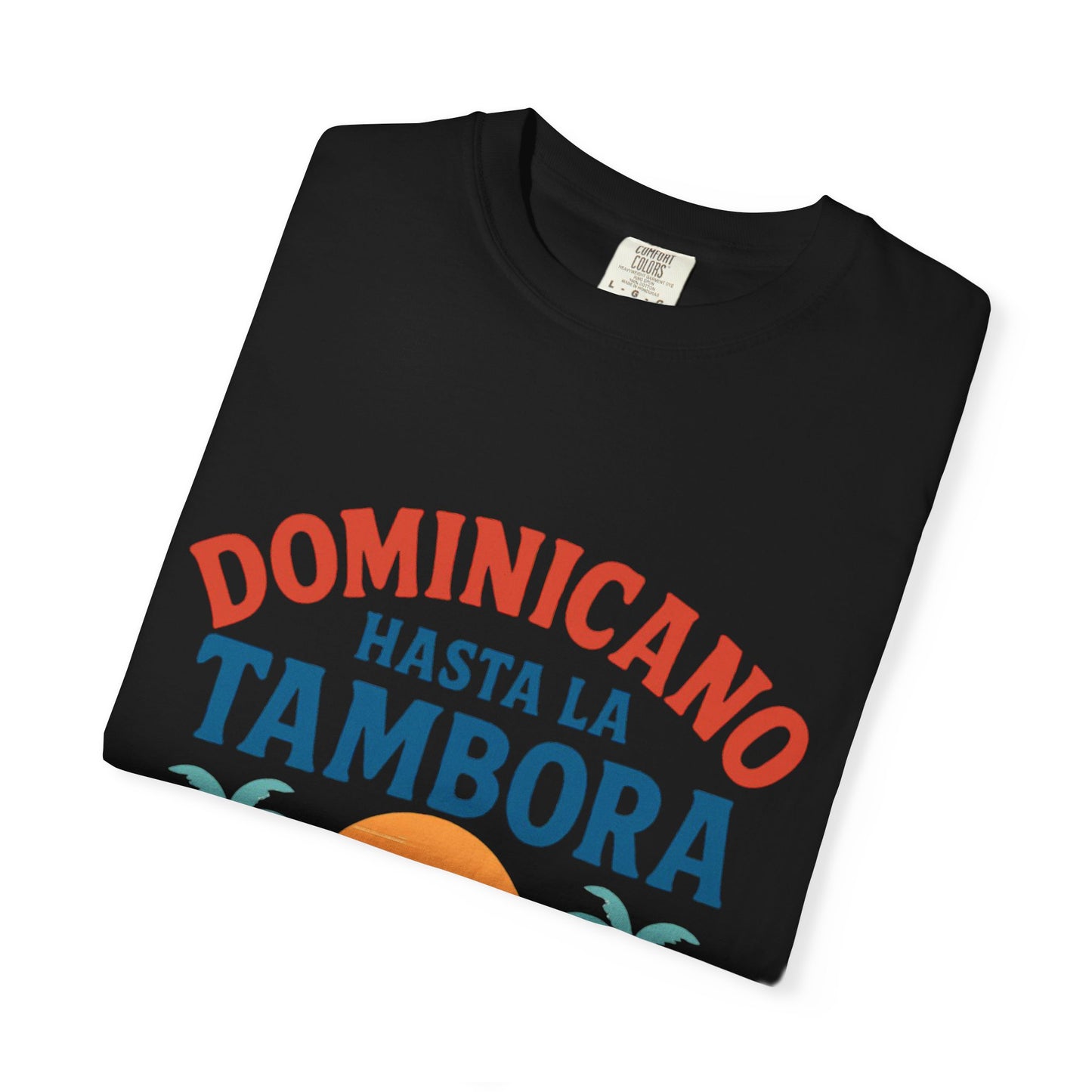 Dominican Music Graphic Tee | Unisex Garment-Dyed Shirt for Summer & Celebrations