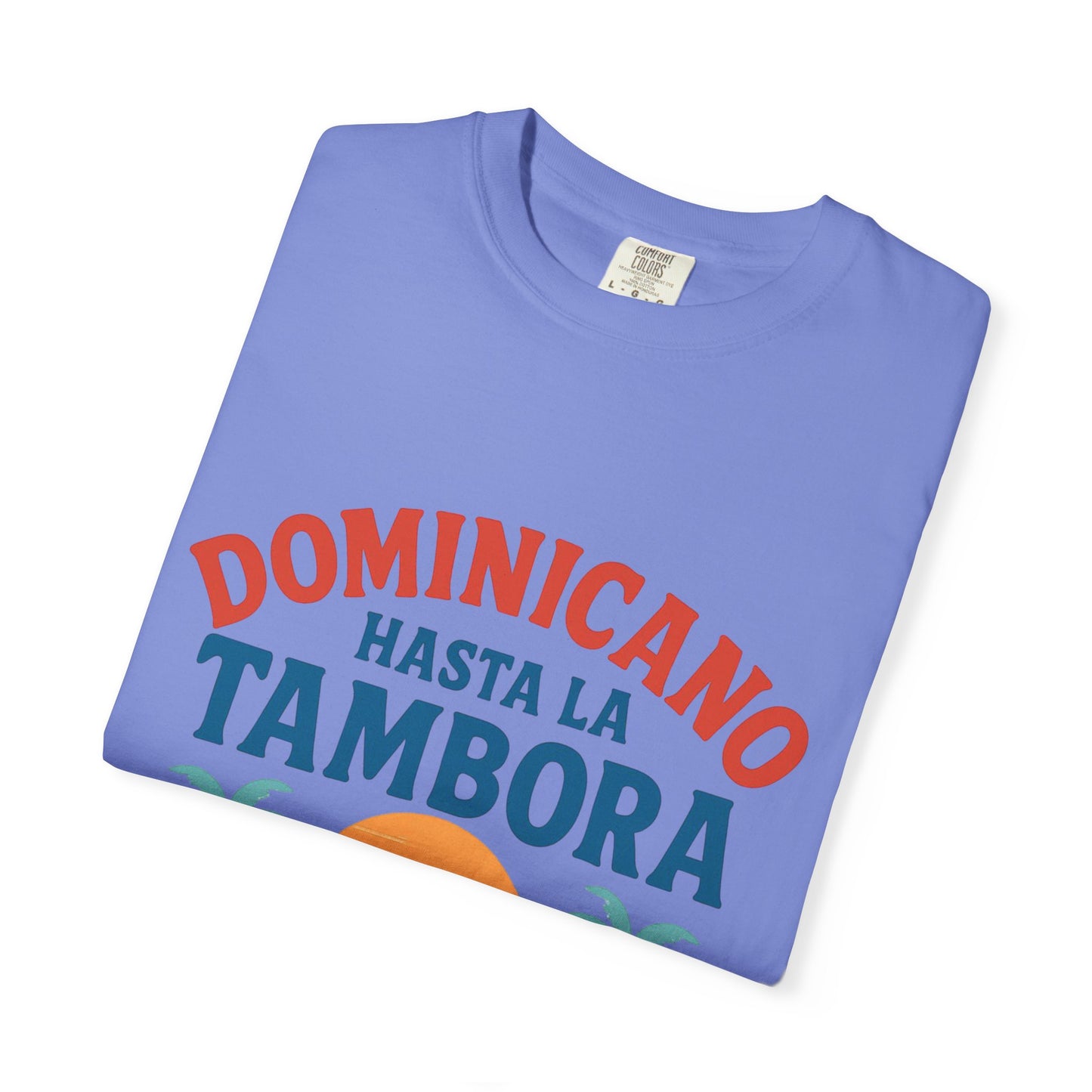 Dominican Music Graphic Tee | Unisex Garment-Dyed Shirt for Summer & Celebrations