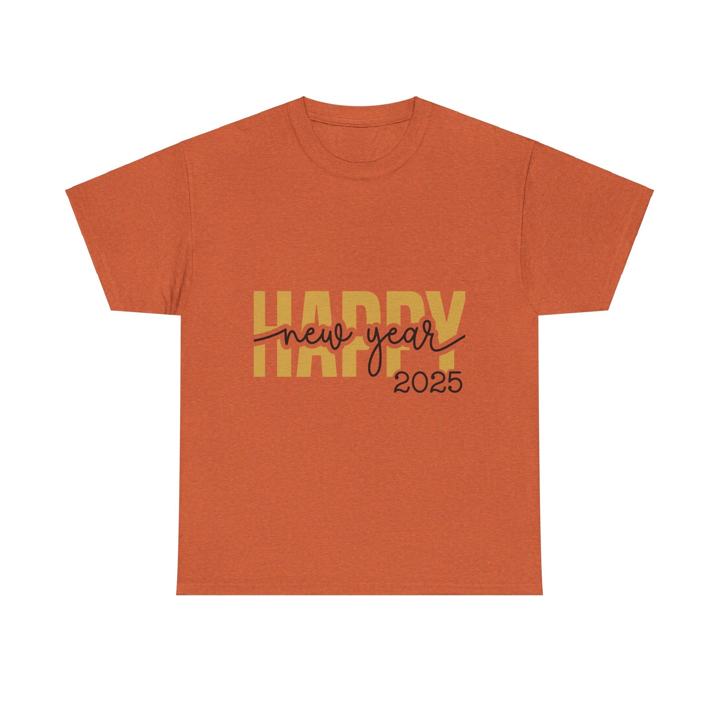 Happy New Year 2025 Unisex Heavy Cotton Tee