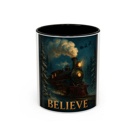 Colorful Believe Mugs for Tea & Coffee Lovers, Inspirational Drinkware, Holiday Gift for Friends, Cozy Home Decor, Unique Present Ideas