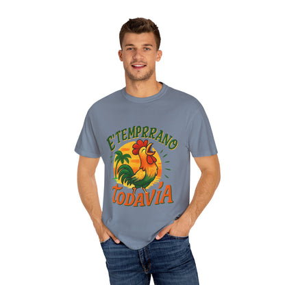 Vintage Rooster T-Shirt | Tropical Graphic Design, Perfect Gift for Summer Lovers