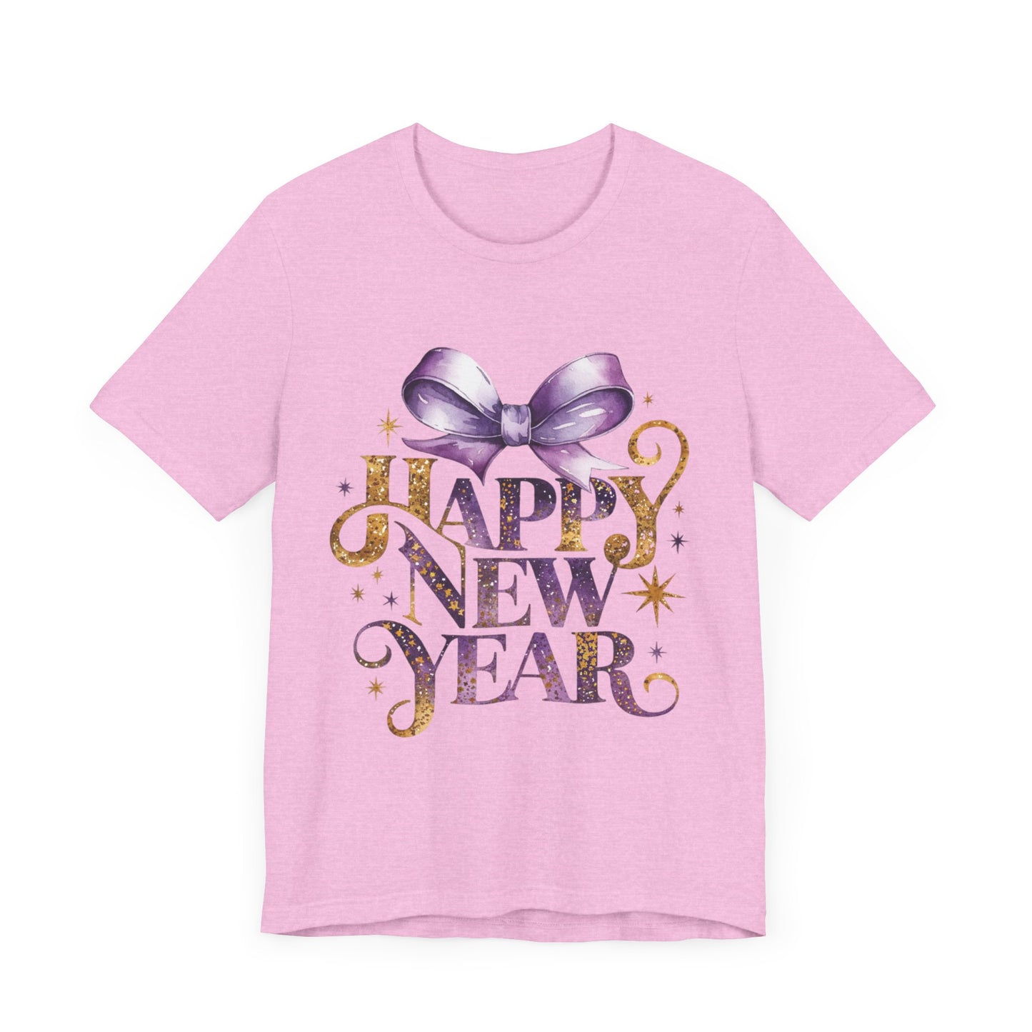 Happy New Year Unisex Jersey Tee - Festive Celebratory Shirt