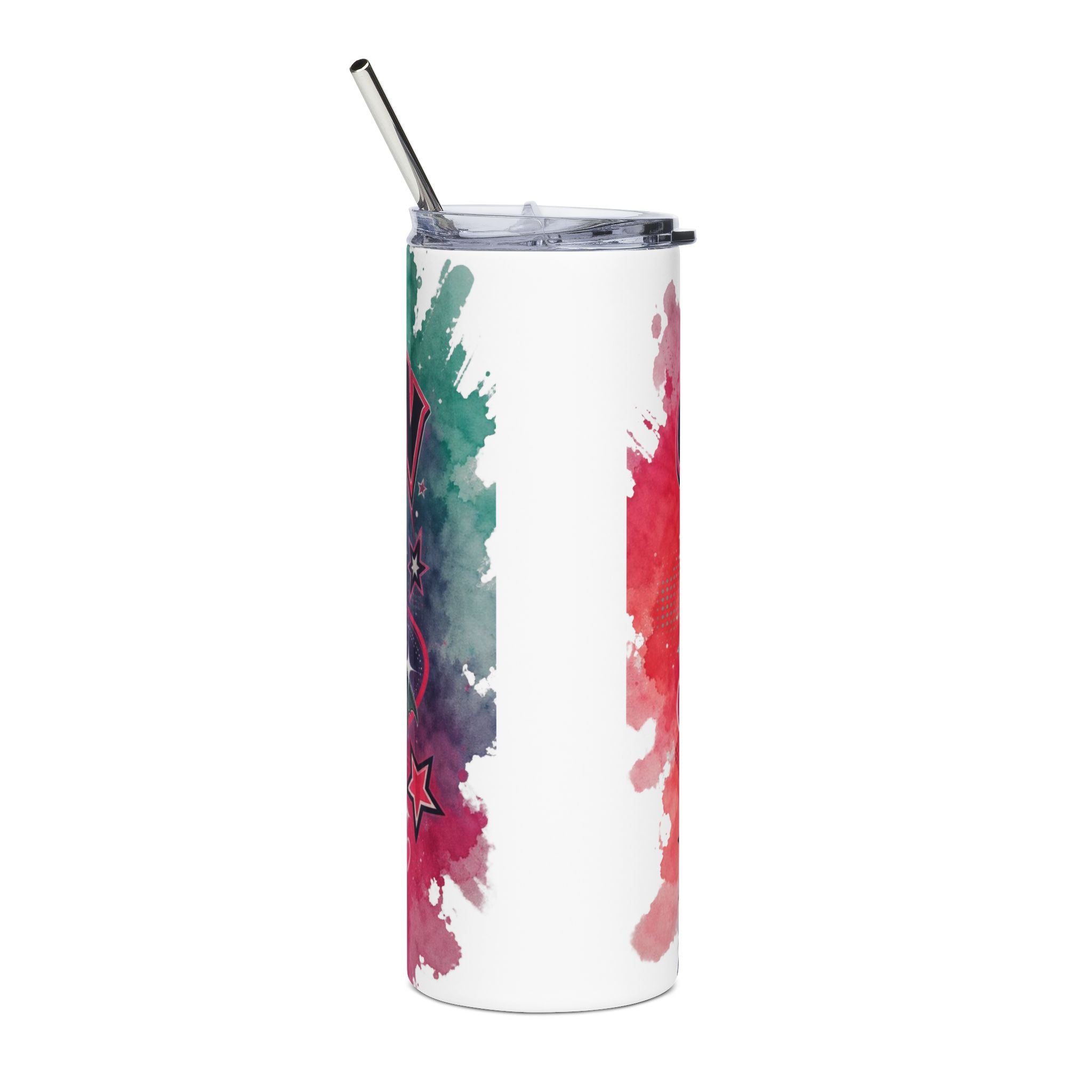 Capricorn Pride Stainless Steel Tumbler — 20oz Zodiac Mermaid Merman Drinkware