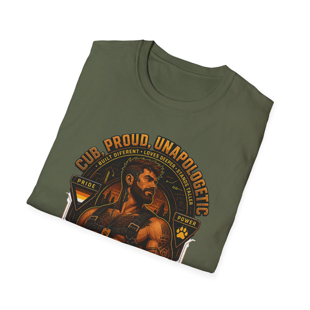 Built in Hardness Wired for Love T-Shirt — Proud, Unapologetic Mens Graphic Tee