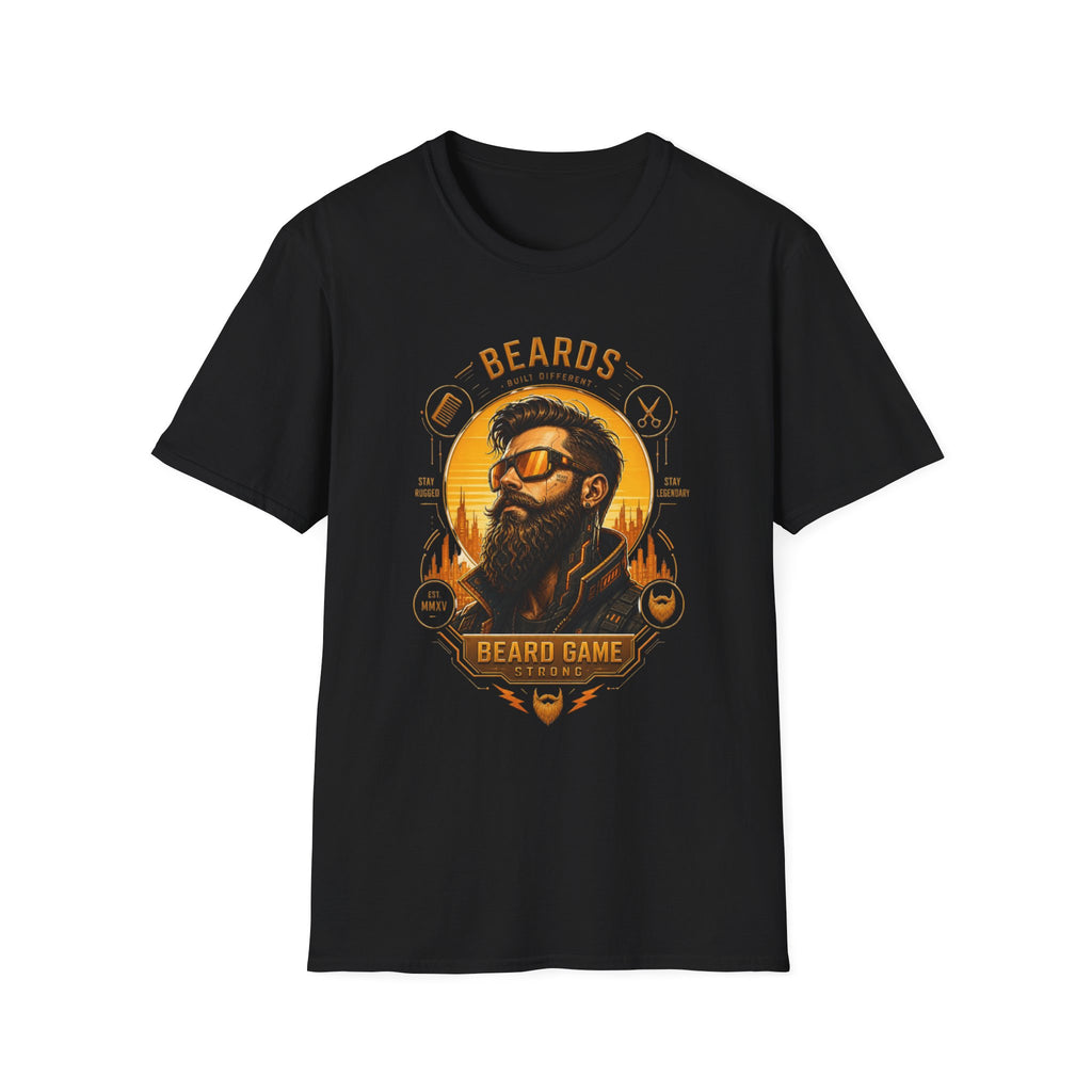 Beard Game T-Shirt — Vintage Barber Beard Club Graphic Tee