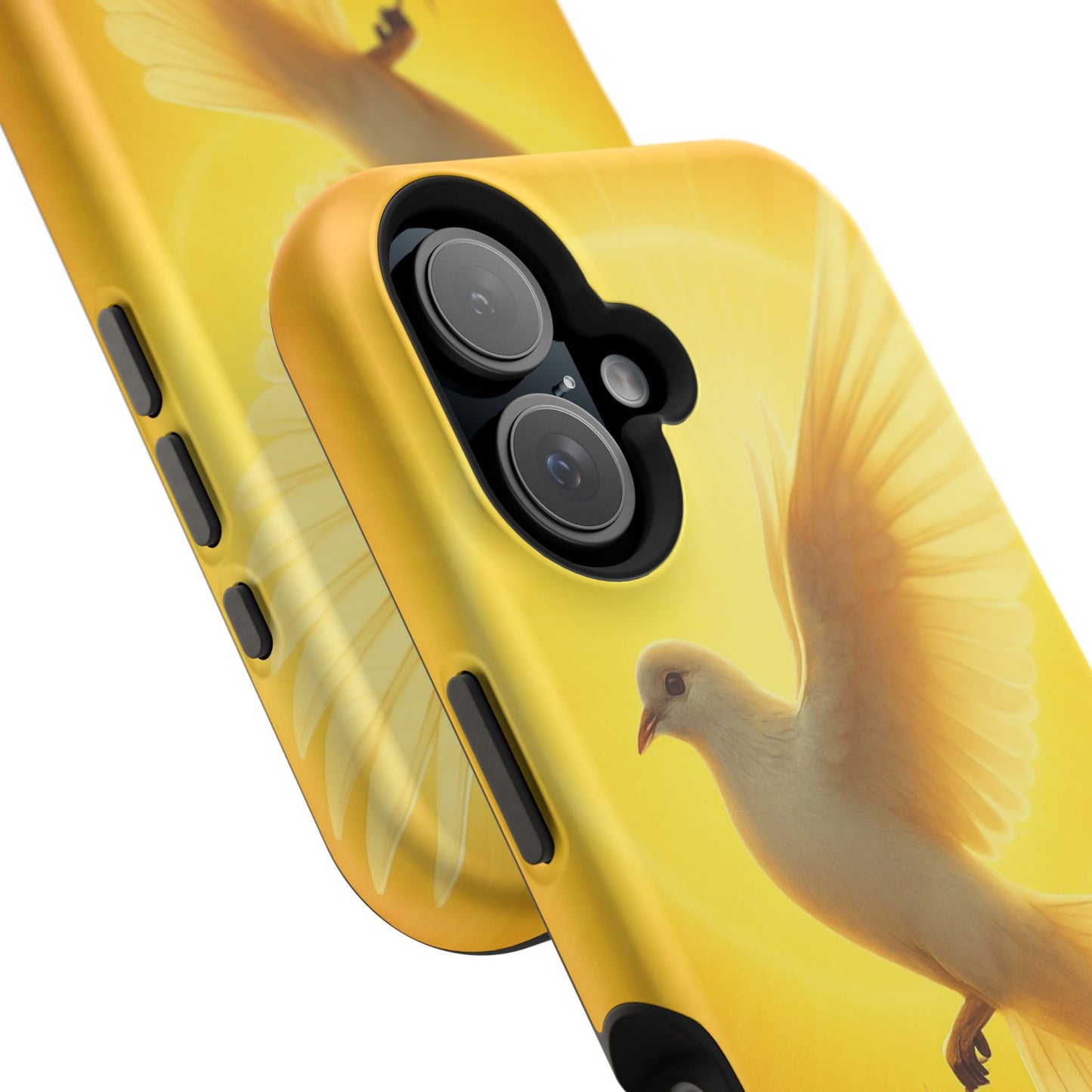 Golden Dove Magnetic Impact-Resistant Phone Case