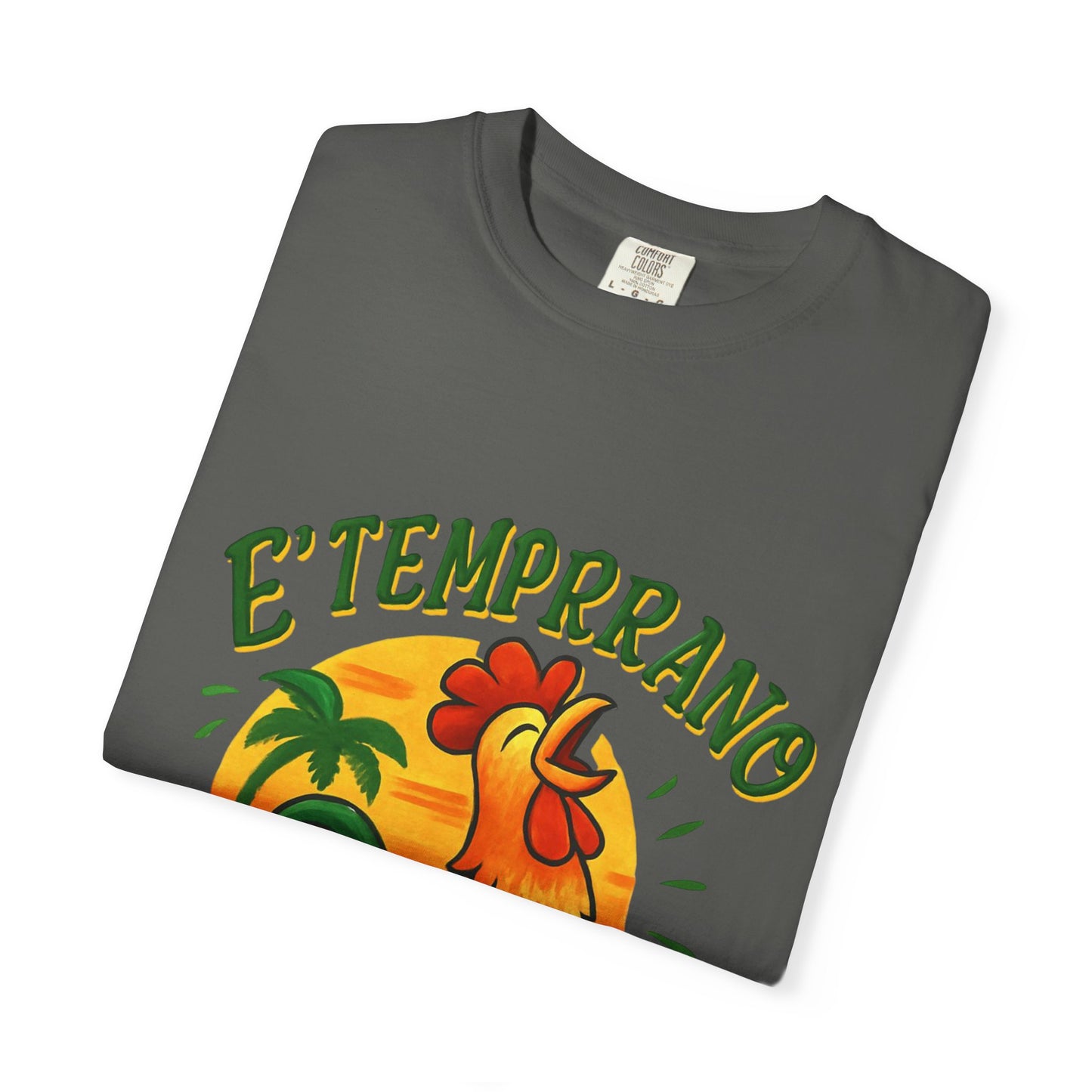 Vintage Rooster T-Shirt | Tropical Graphic Design, Perfect Gift for Summer Lovers