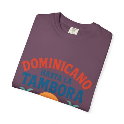 Dominican Music Graphic Tee | Unisex Garment-Dyed Shirt for Summer & Celebrations