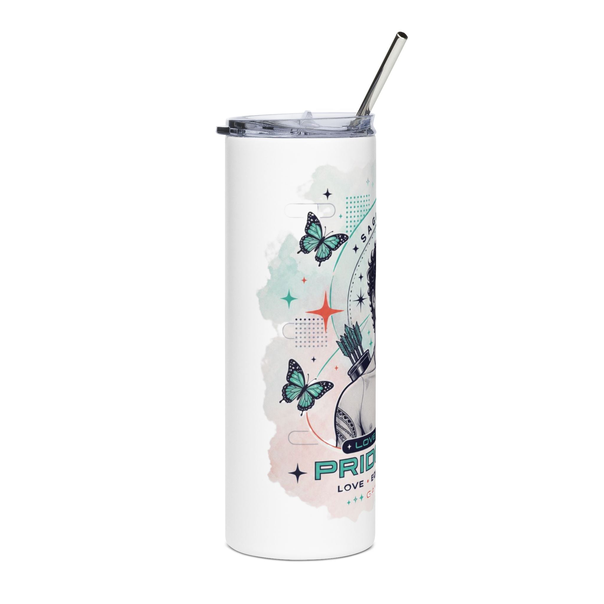 Sagittarius Pride Month 20oz Stainless Tumbler