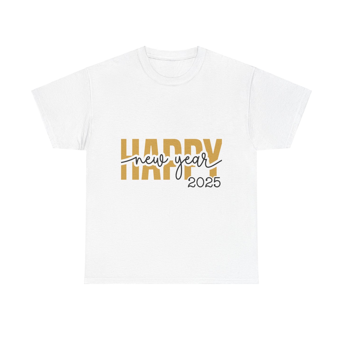 Happy New Year 2025 Unisex Heavy Cotton Tee