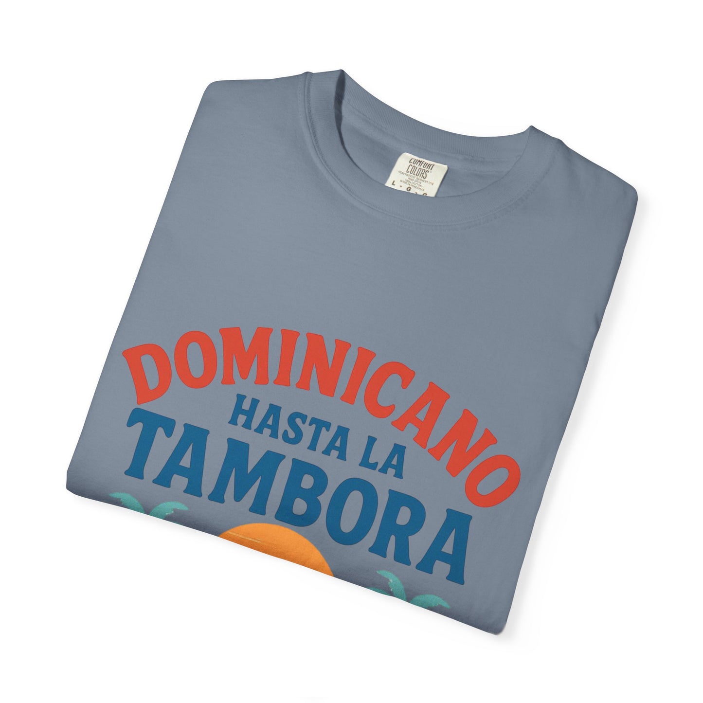 Dominican Music Graphic Tee | Unisex Garment-Dyed Shirt for Summer & Celebrations