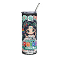 Virgo Pride Stainless Steel Tumbler — 20oz Happy Pride Month Rainbow Travel Cup