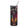 Proud Aries 20oz Stainless Steel Tumbler — Zodiac Pride Rainbow Heart