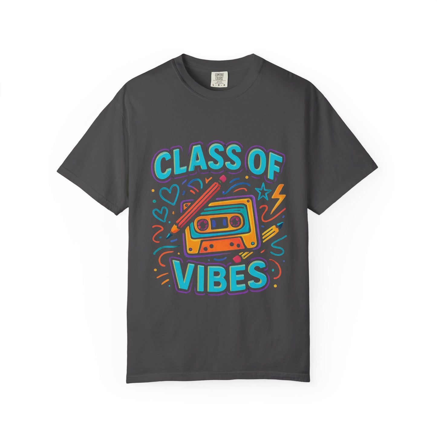 Vintage “Class of Vibes” Unisex Tee | Trendy Graduation Apparel & Everyday Style