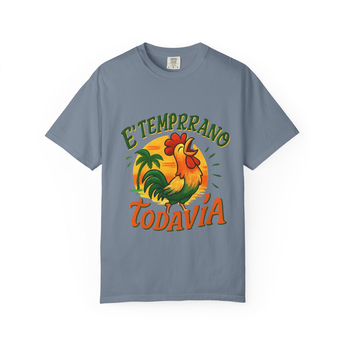 Vintage Rooster T-Shirt | Tropical Graphic Design, Perfect Gift for Summer Lovers