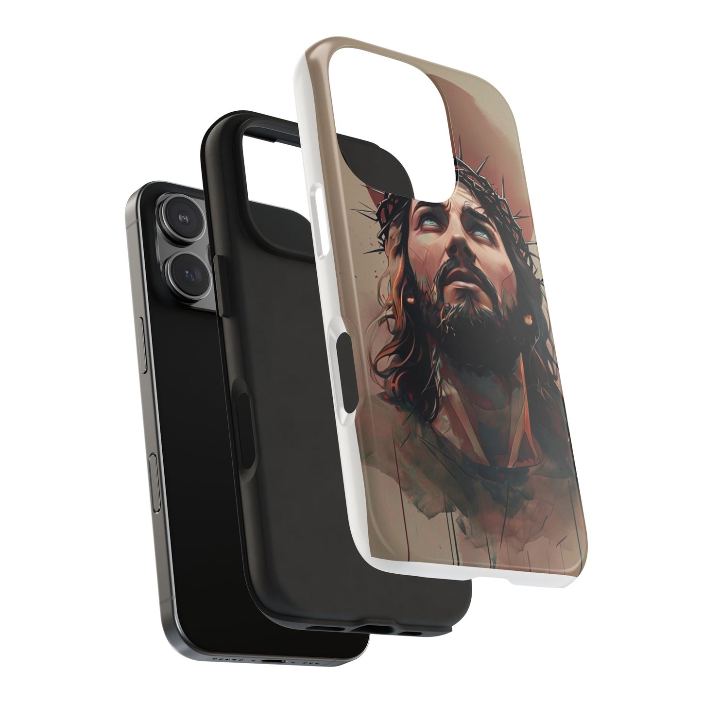 Durable Jesus Phone Cover – Inspirational Christian Case for iPhone & Android
