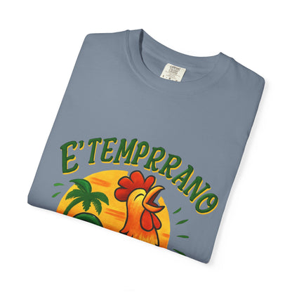 Vintage Rooster T-Shirt | Tropical Graphic Design, Perfect Gift for Summer Lovers