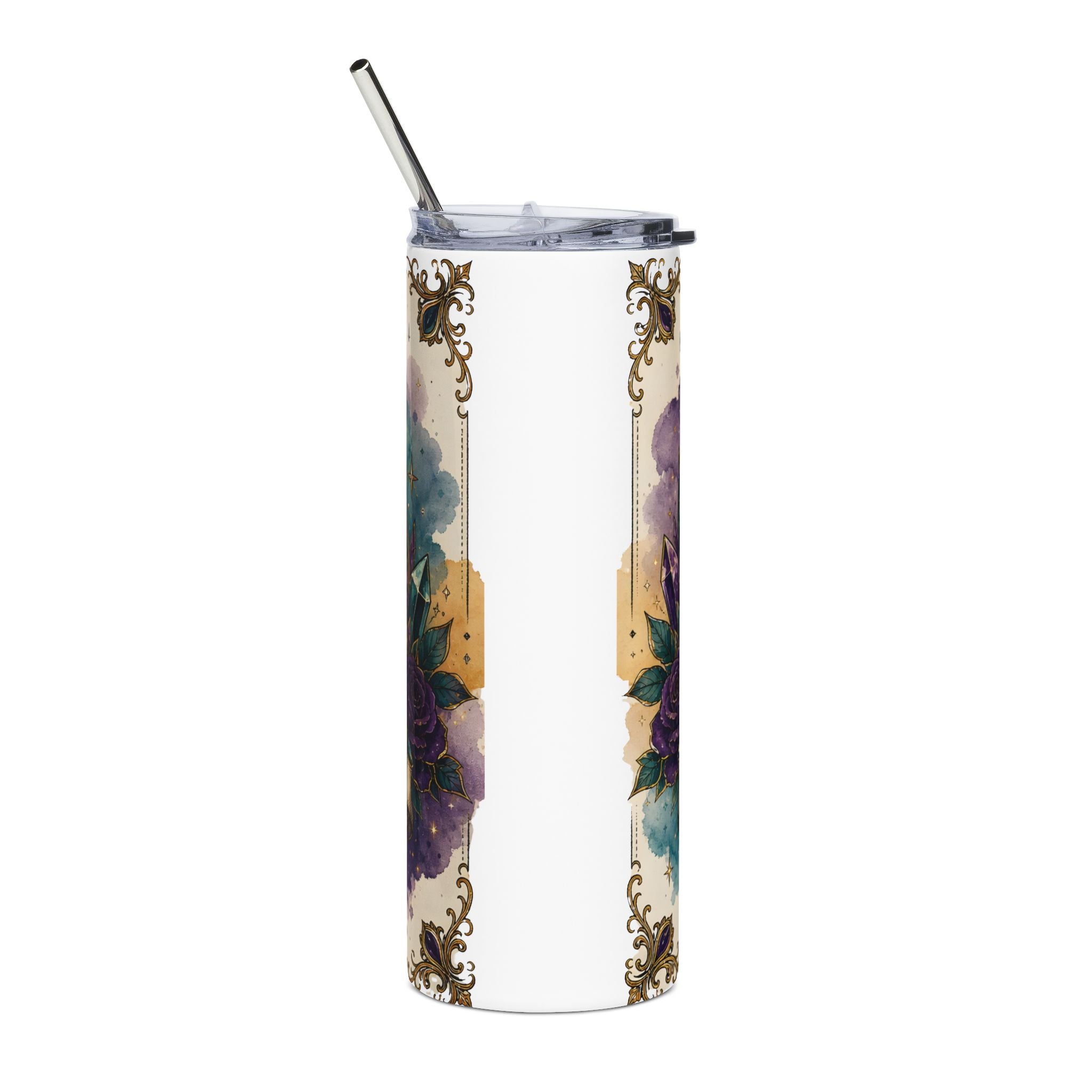 Gemini Pride Stainless Steel Tumbler — "Gay Pride Month" 20oz Travel Cup