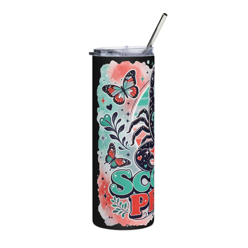 Scorpio Pride 20oz Stainless Tumbler — Zodiac Scorpion Design