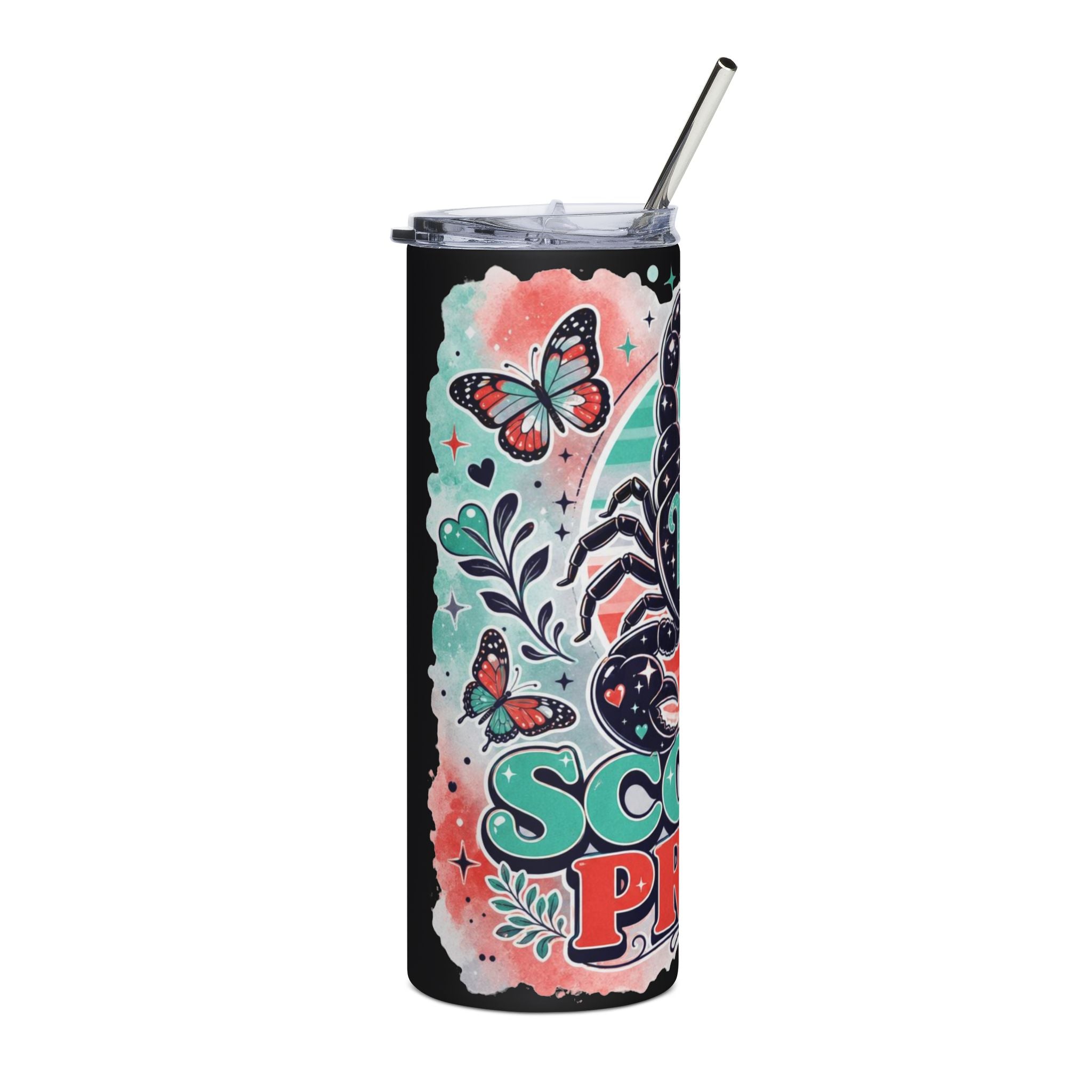 Scorpio Pride 20oz Stainless Tumbler — Zodiac Scorpion Design