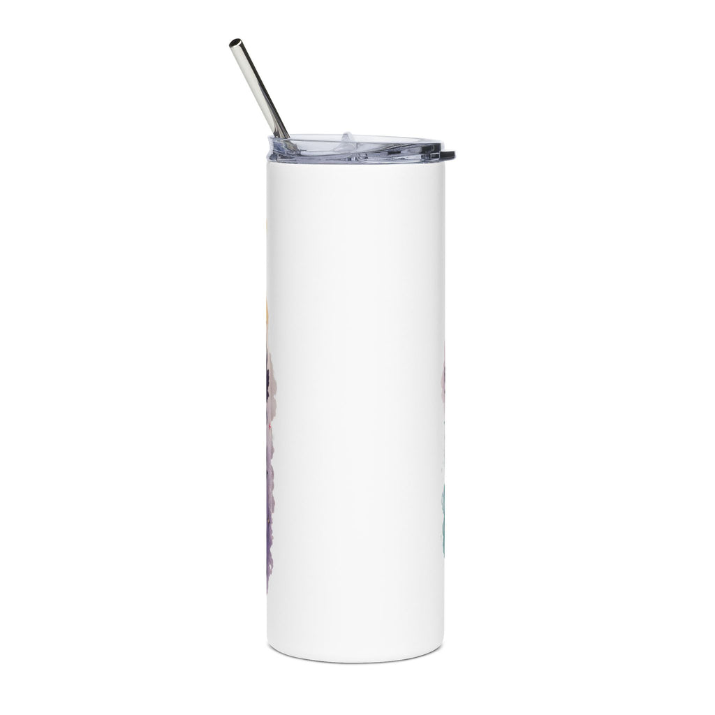 Pride Bull 20oz Stainless Tumbler — "Love Is Love" Rainbow Travel Cup