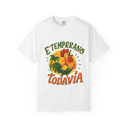 Vintage Rooster T-Shirt | Tropical Graphic Design, Perfect Gift for Summer Lovers