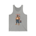 Pride & Power Tank Top — Retro Bear DJ Graphic Tank