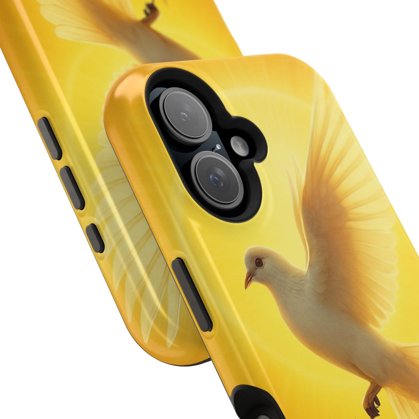 Golden Dove Magnetic Impact-Resistant Phone Case