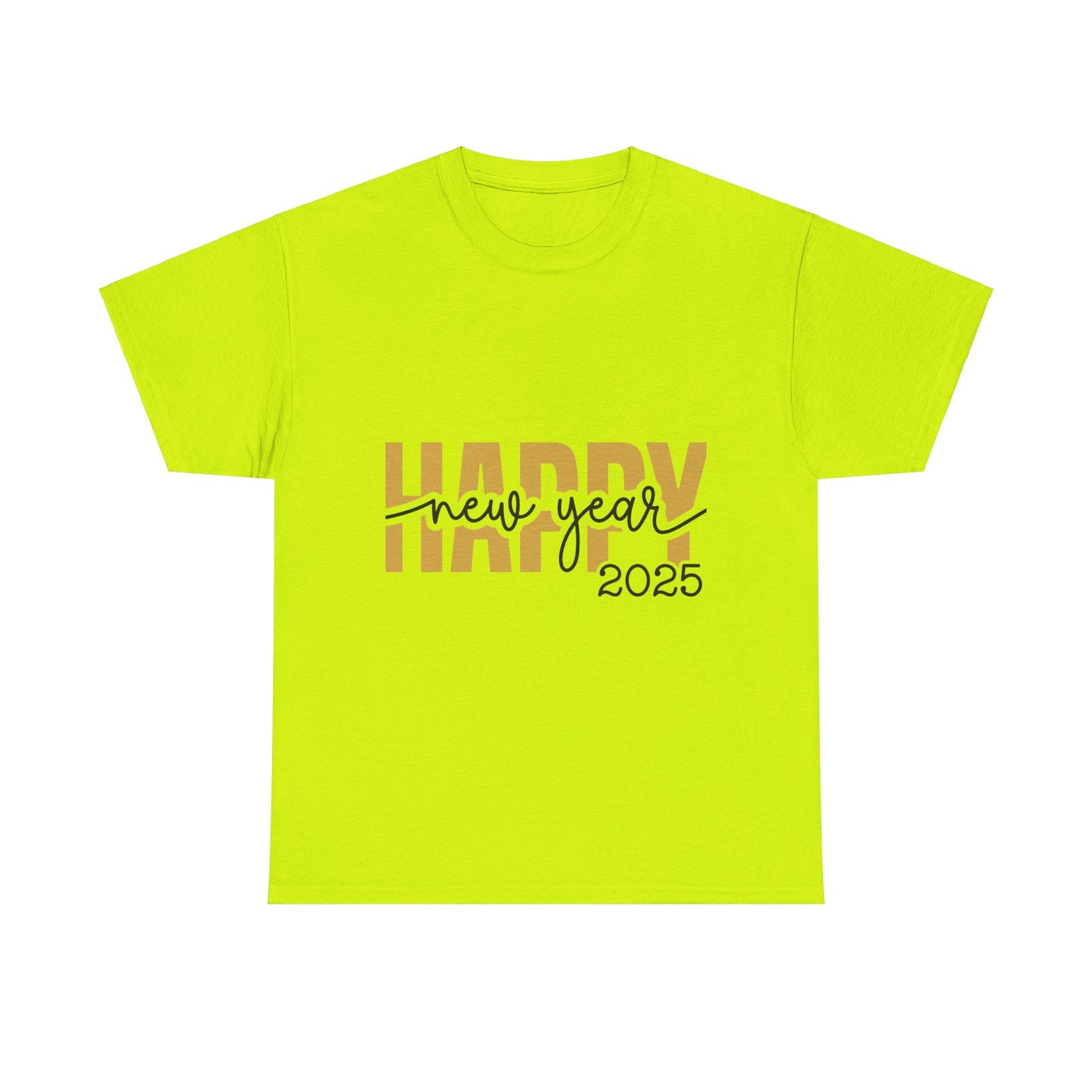 Happy New Year 2025 Unisex Heavy Cotton Tee