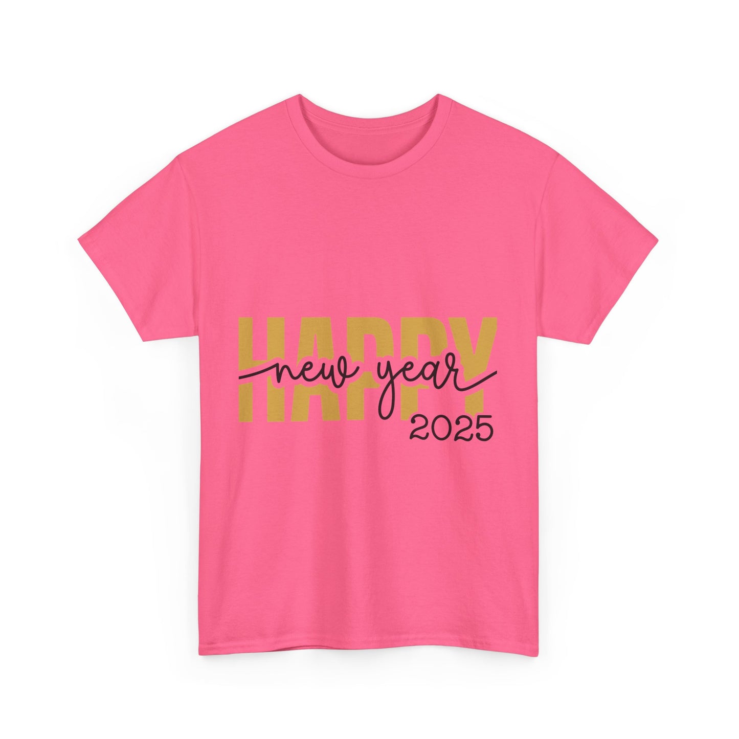 Happy New Year 2025 Unisex Heavy Cotton Tee