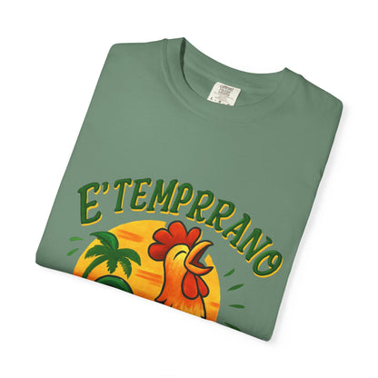 Vintage Rooster T-Shirt | Tropical Graphic Design, Perfect Gift for Summer Lovers