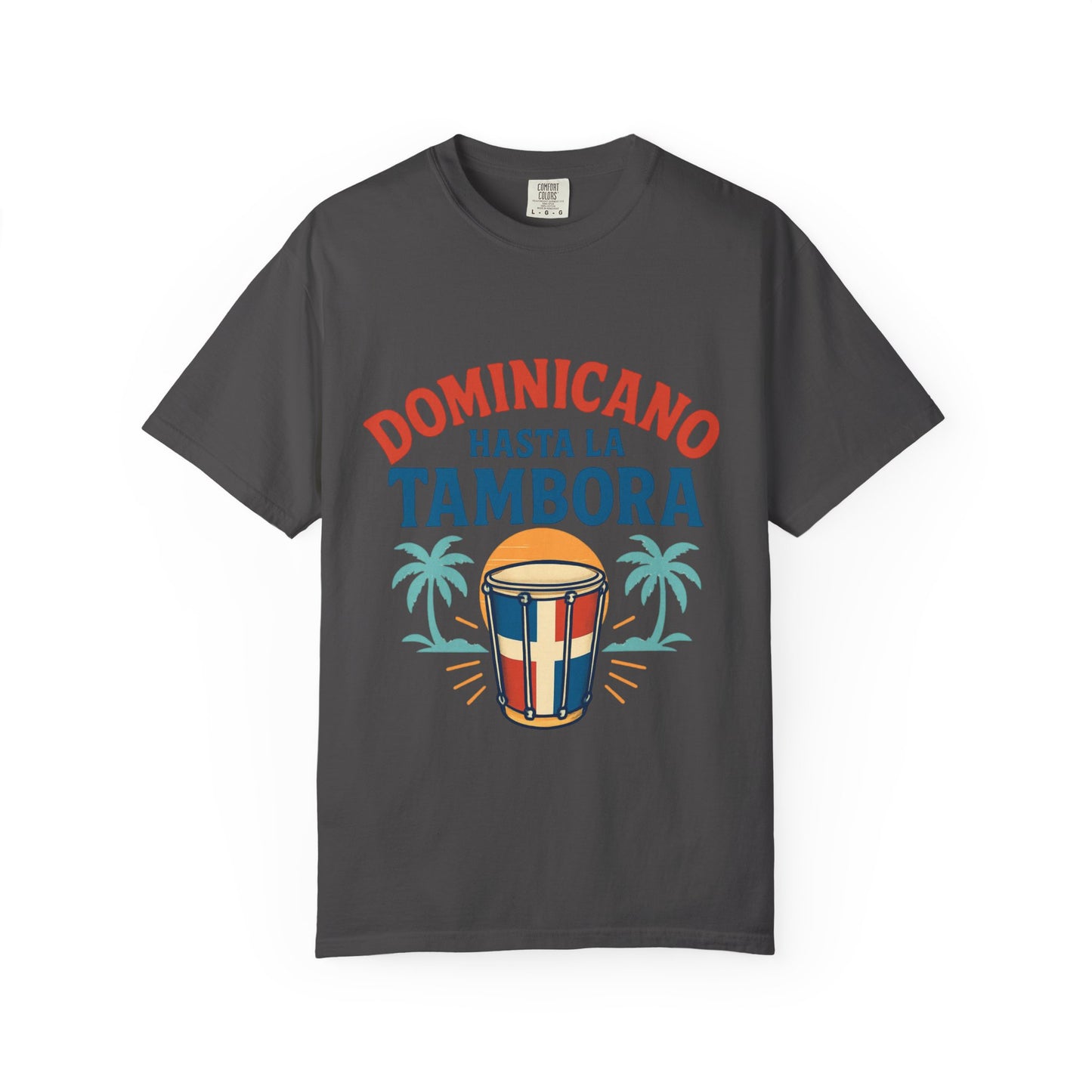 Dominican Music Graphic Tee | Unisex Garment-Dyed Shirt for Summer & Celebrations
