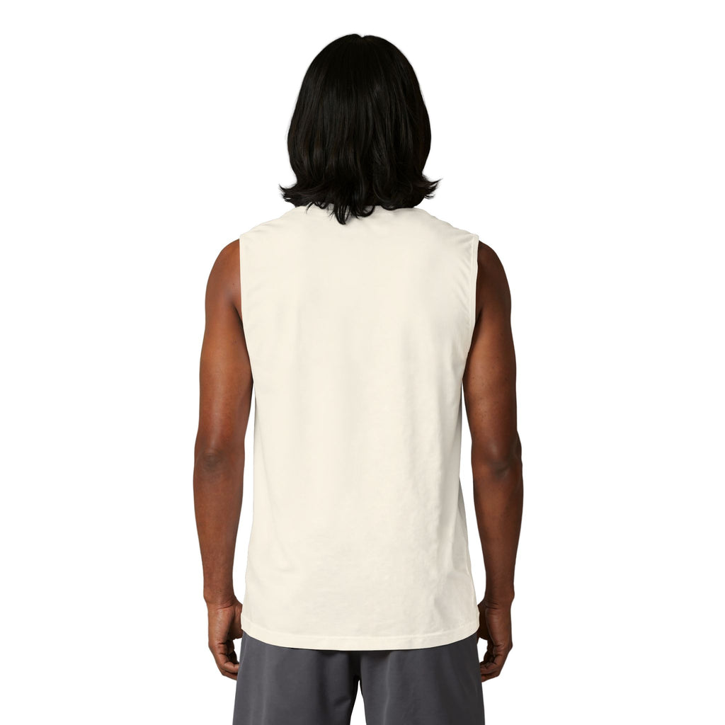 Dream Big Hard Muscle Tank — Retro Patriotic Surf Graphic Tank Top