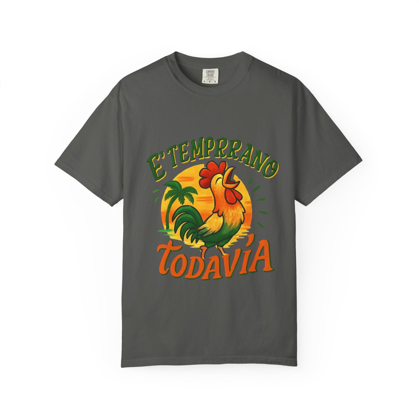 Vintage Rooster T-Shirt | Tropical Graphic Design, Perfect Gift for Summer Lovers