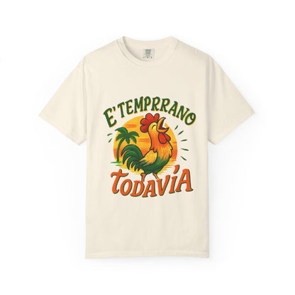 Vintage Rooster T-Shirt | Tropical Graphic Design, Perfect Gift for Summer Lovers
