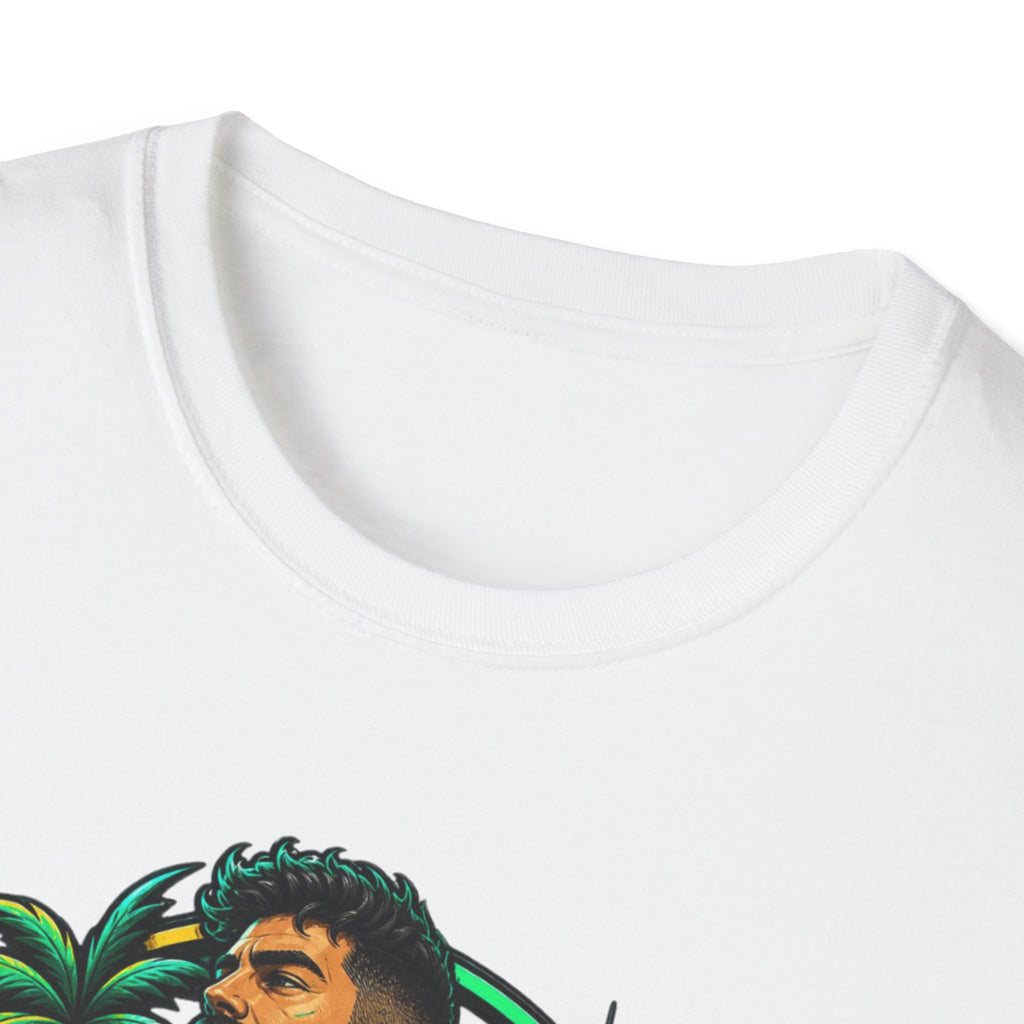 Beard Out Proud T-Shirt — Tropical Bearded Guy Graphic Tee
