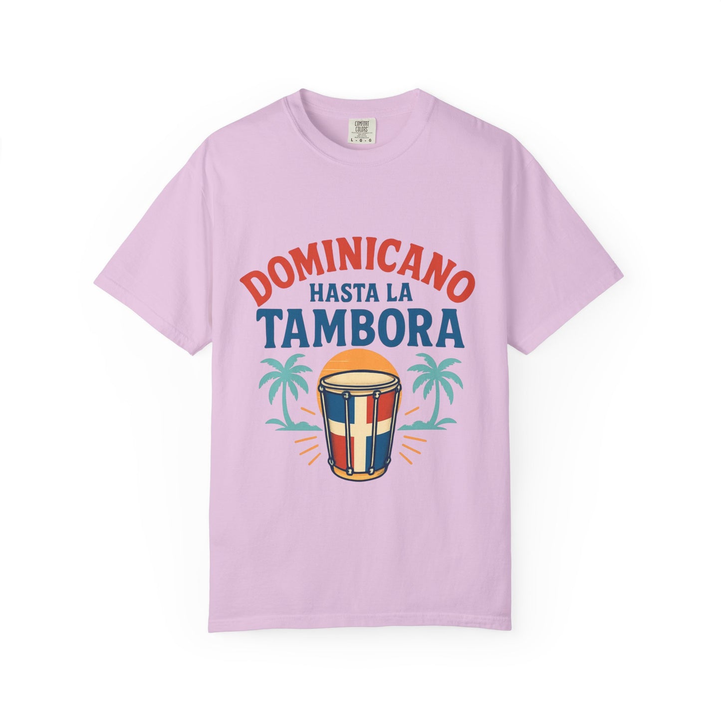 Dominican Music Graphic Tee | Unisex Garment-Dyed Shirt for Summer & Celebrations