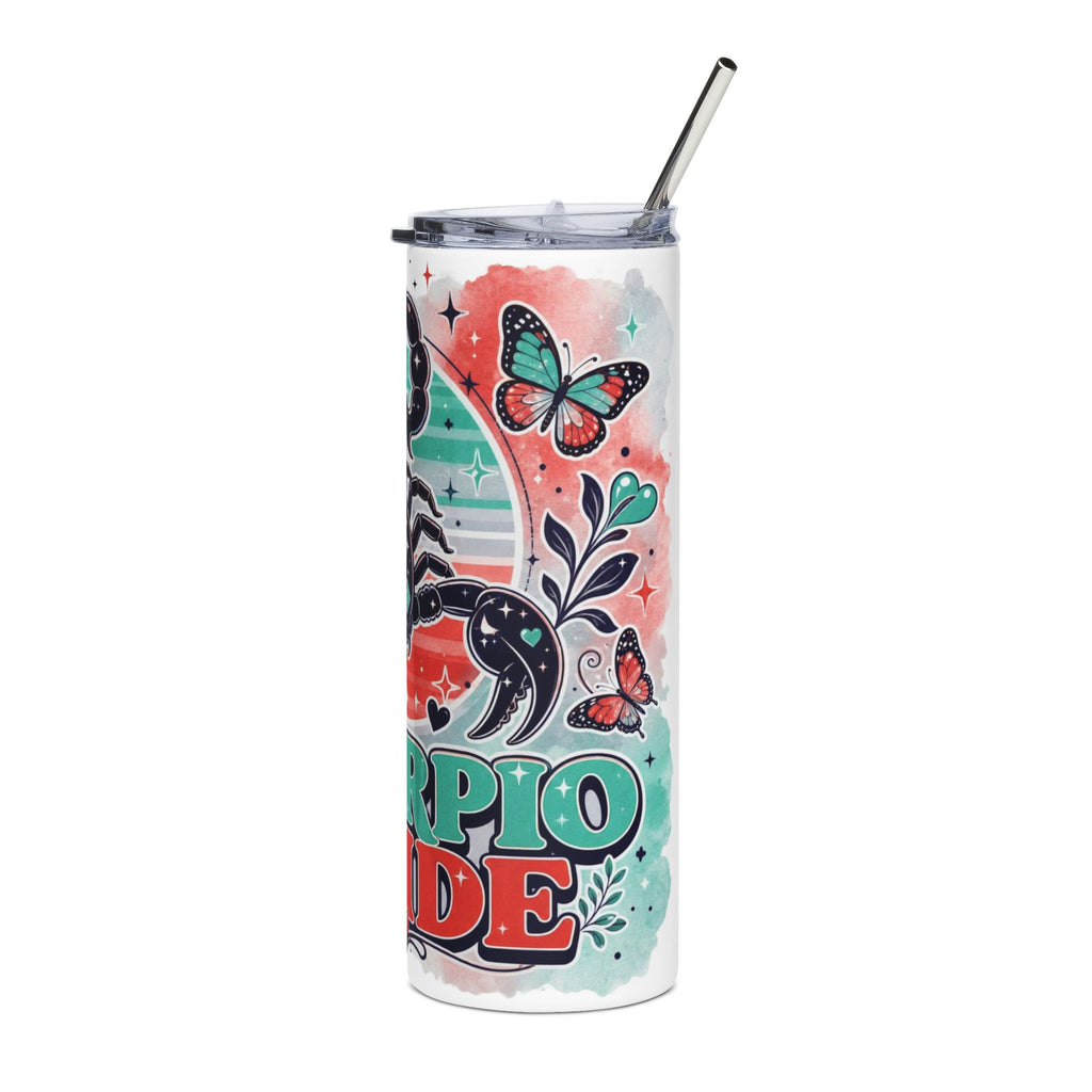 Scorpio Pride 20oz Stainless Tumbler — Zodiac Scorpion Design