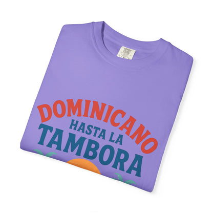 Dominican Music Graphic Tee | Unisex Garment-Dyed Shirt for Summer & Celebrations