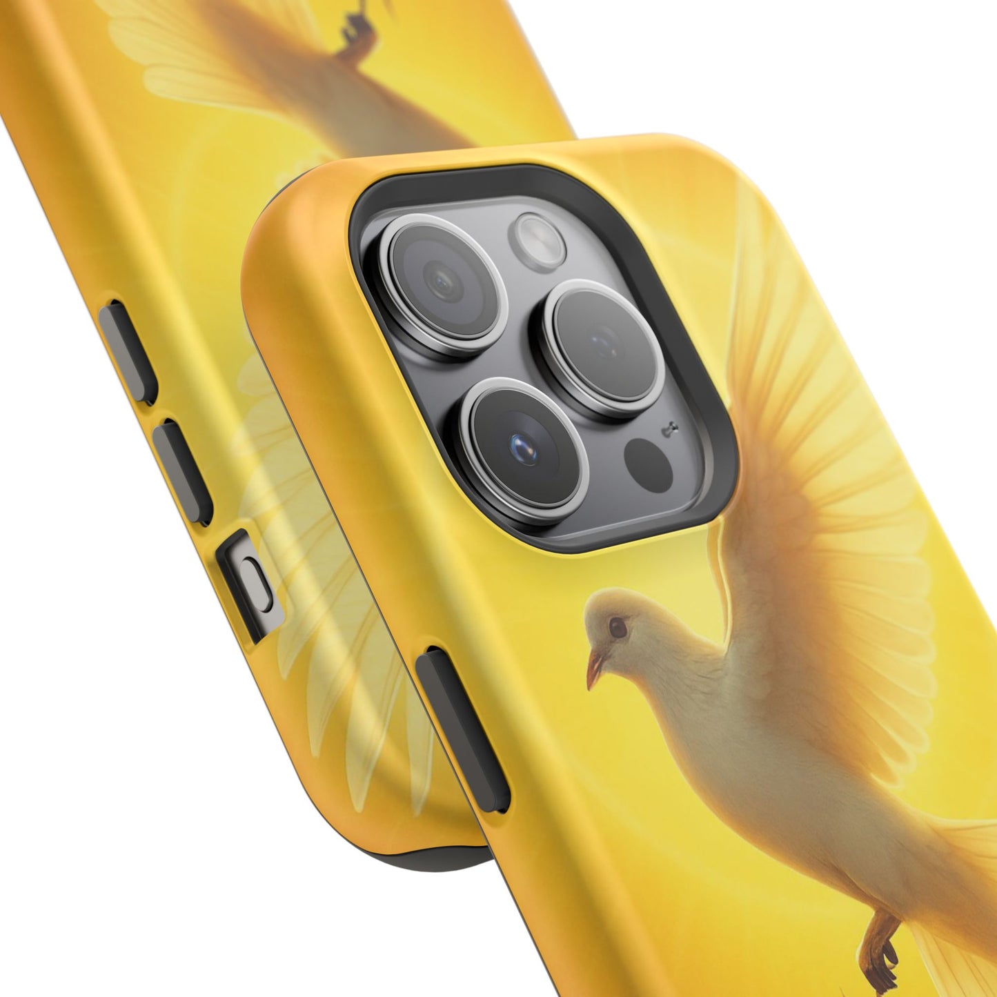 Golden Dove Magnetic Impact-Resistant Phone Case