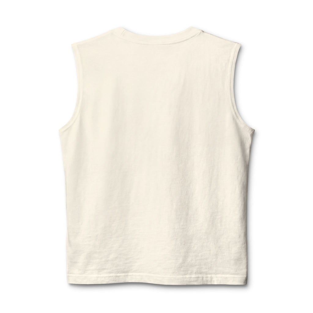 Dream Big Hard Muscle Tank — Retro Patriotic Surf Graphic Tank Top