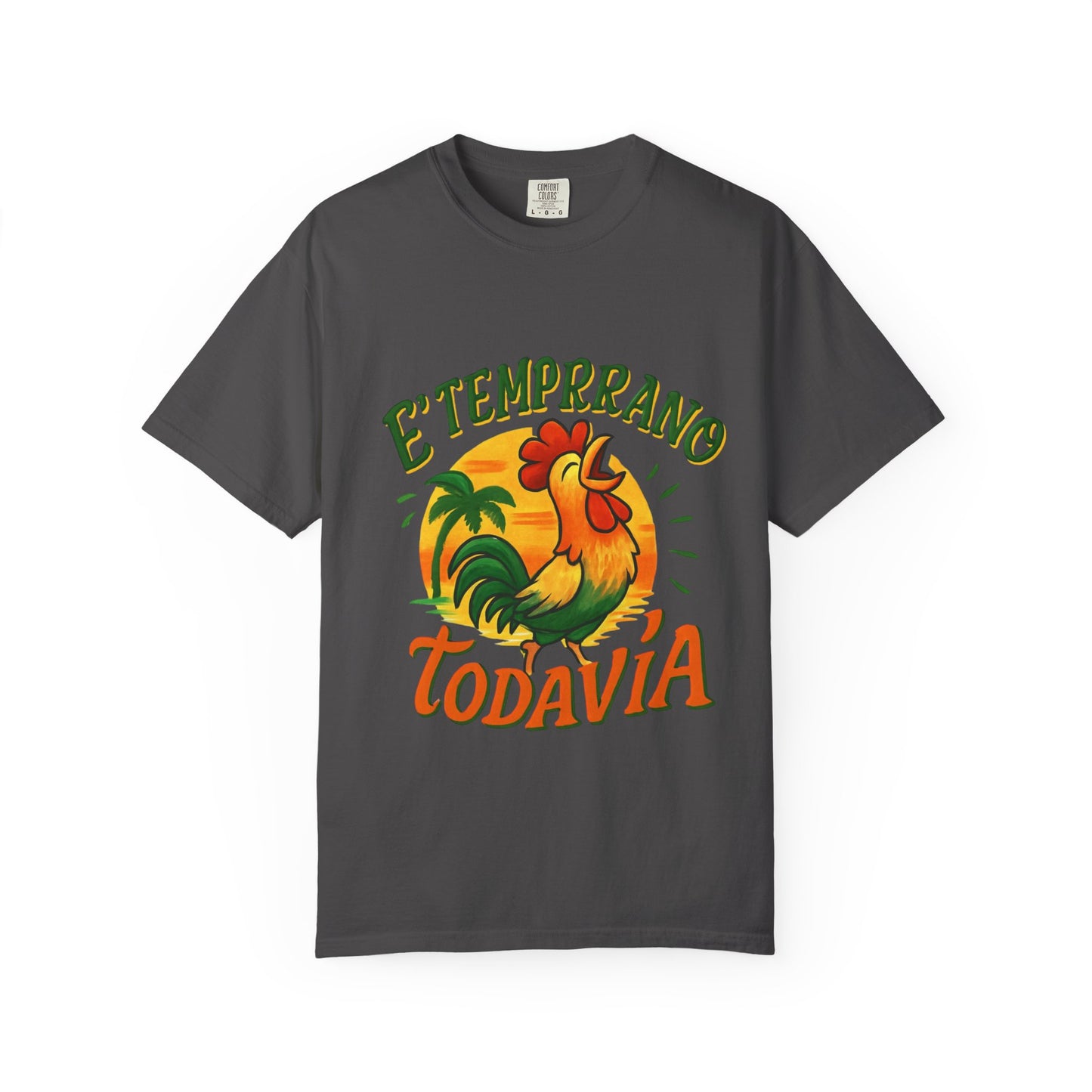 Vintage Rooster T-Shirt | Tropical Graphic Design, Perfect Gift for Summer Lovers