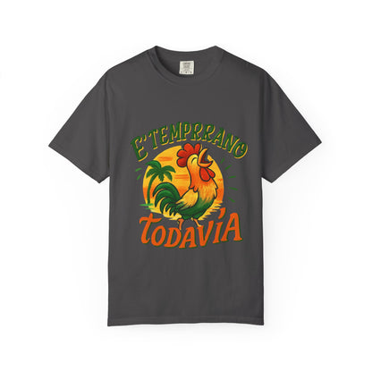 Vintage Rooster T-Shirt | Tropical Graphic Design, Perfect Gift for Summer Lovers