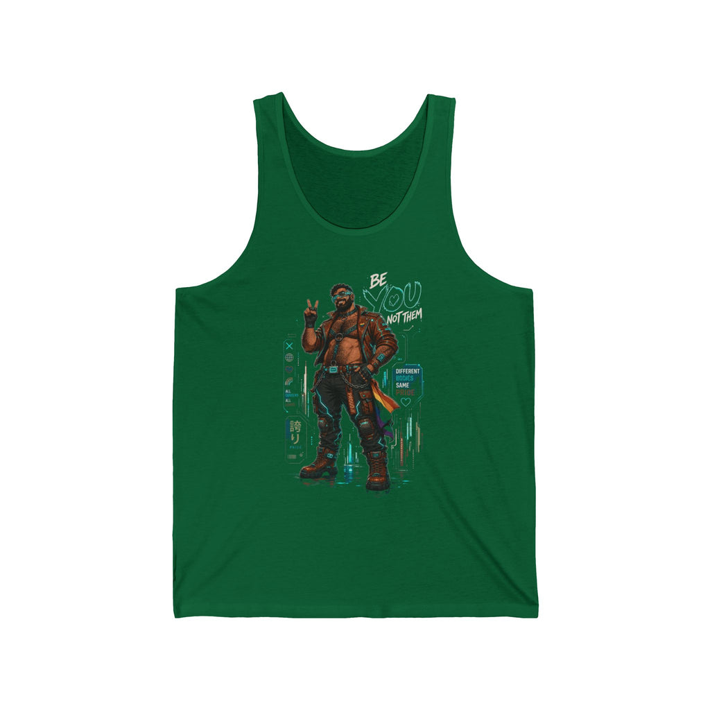 Streetwear Tank Top — Vintage-Inspired Peace Sign Soldier Graphic