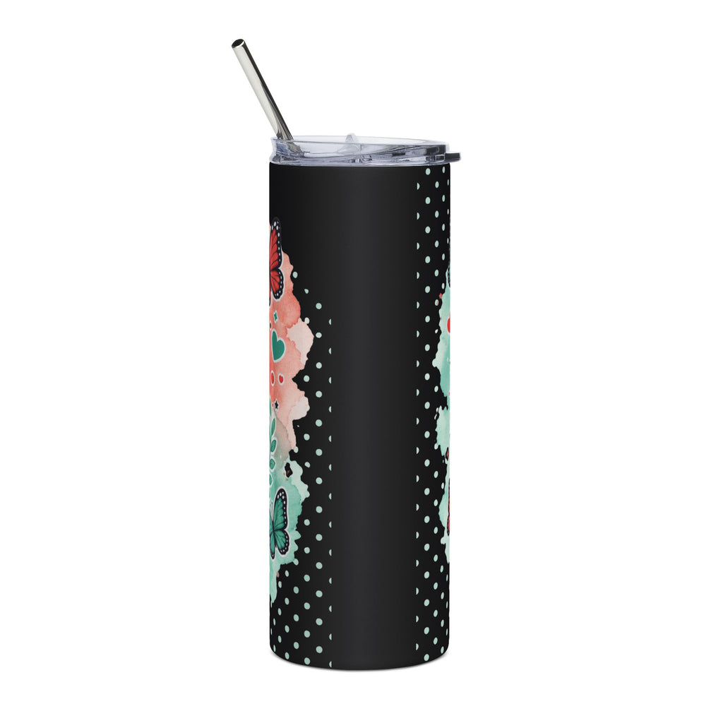 Virgo Pride Stainless Steel Tumbler — 20oz Happy Pride Month Rainbow Travel Cup