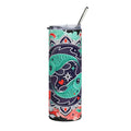 Pisces Zodiac Tumbler 20oz – Koi Fish Mandala Stainless Steel Travel Cup