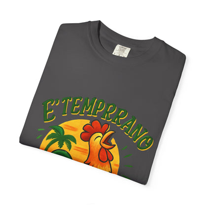 Vintage Rooster T-Shirt | Tropical Graphic Design, Perfect Gift for Summer Lovers